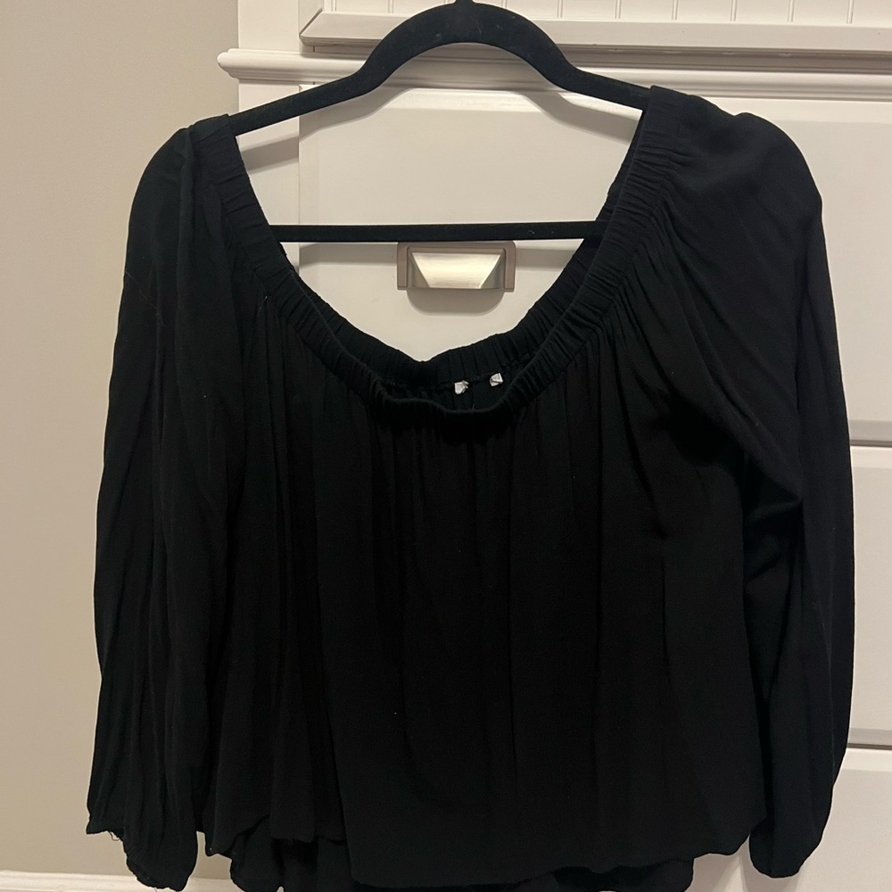 Elegant Black Women's Top